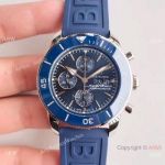 Swiss Replica Breitling Superocean Heritage II daydate SS Blue Watch - GB Factory